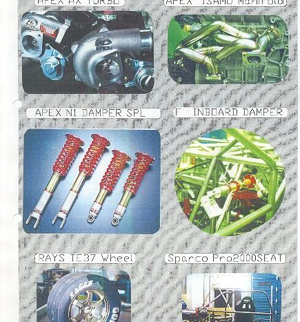 THE ORIGINAL A’PEXi–OGURA / J.P. MOTIS DRAG INTEGRA full